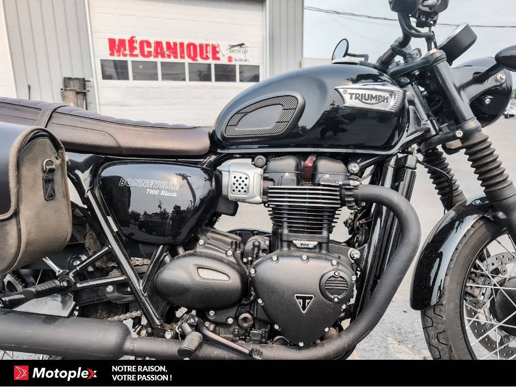 Triumph T100 BLACK 2018
