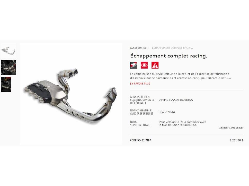 Ducati DIAVEL V4 *OPTIONS INCLUS* 2024