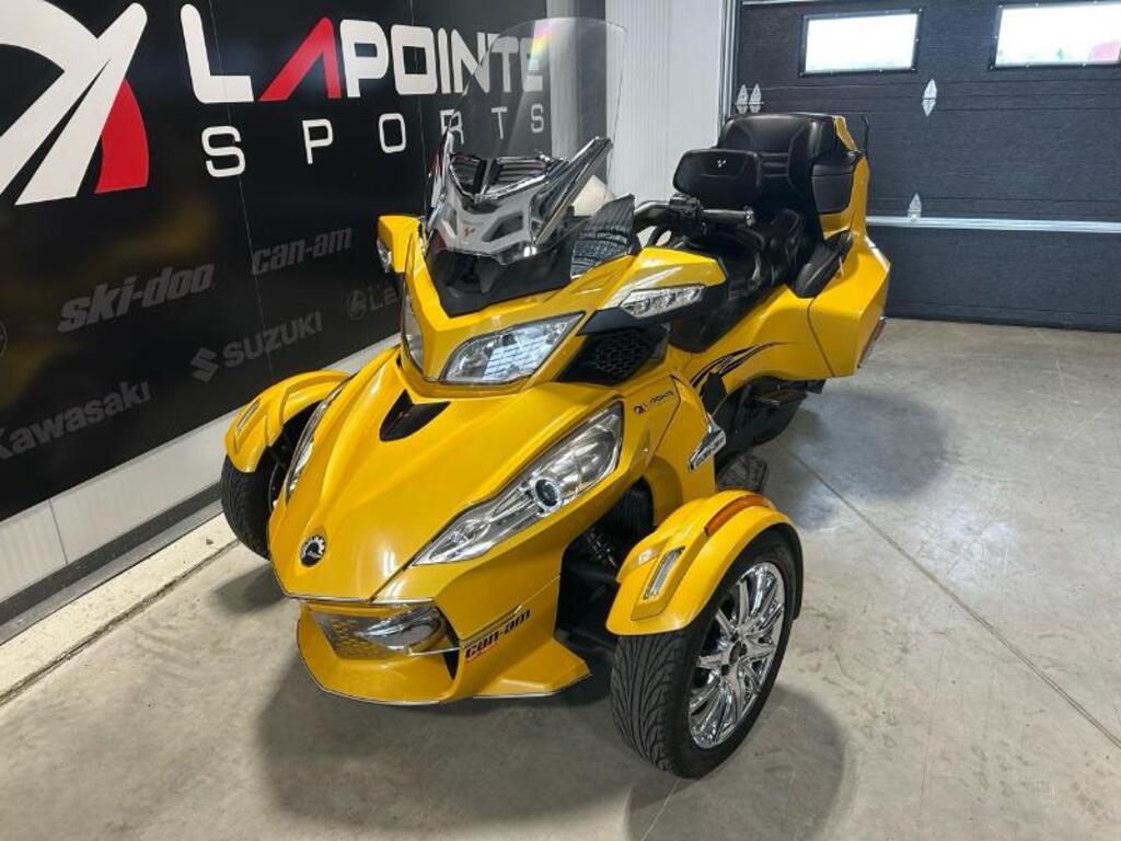 Can-Am SPYDER RT-S SE5 JAUNE 2013