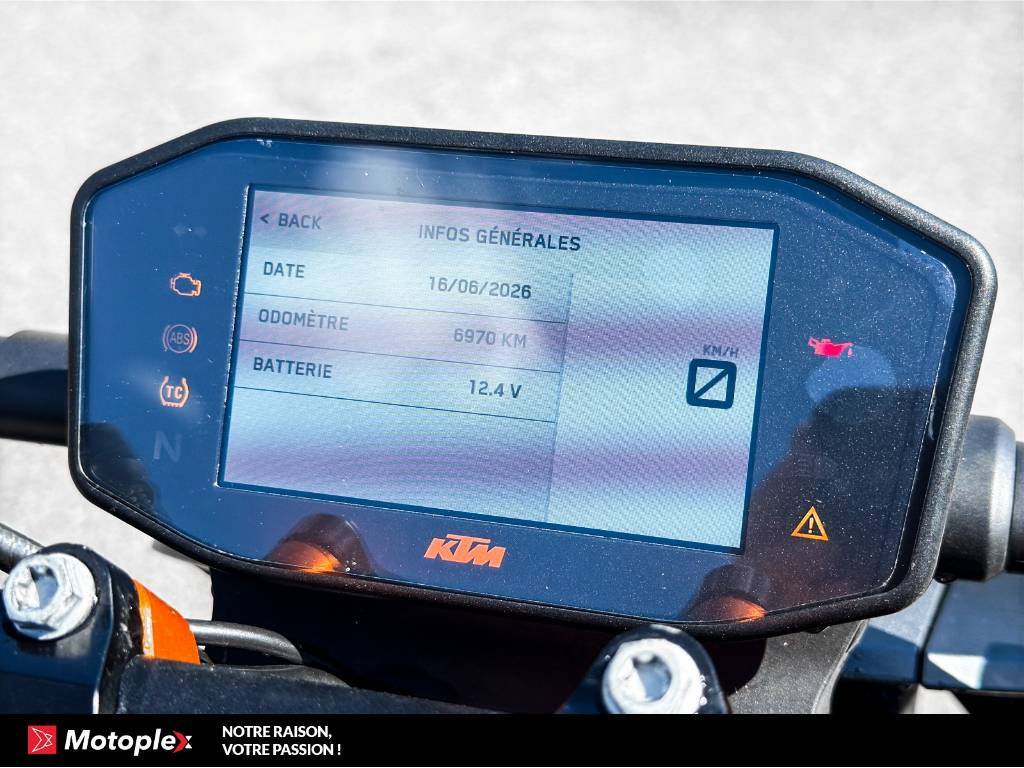 KTM DUKE 890R **3000$ EN OPTIONS** 2022