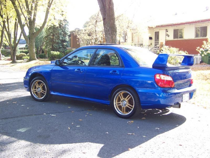 2004 Subaru Impreza WRX STi a vendre