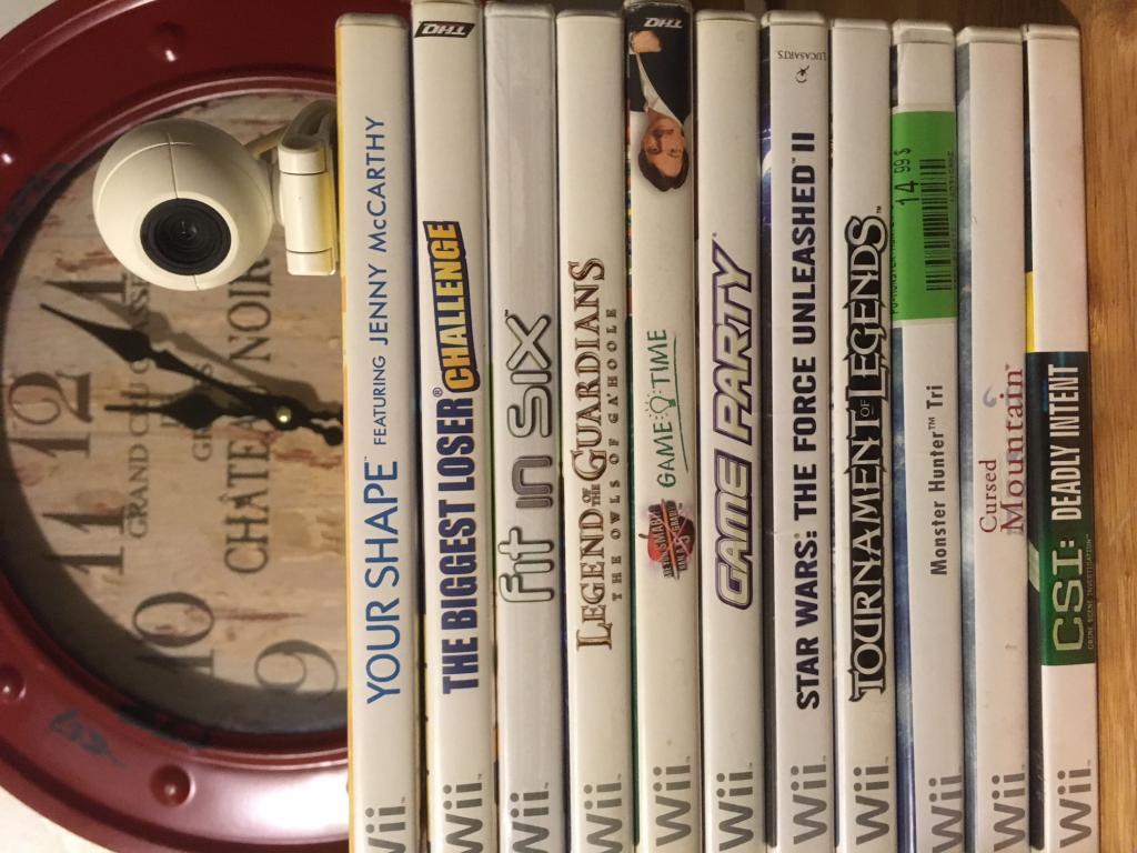 Jeux - Console Wii – Parfaite conditions - A partir de 5$