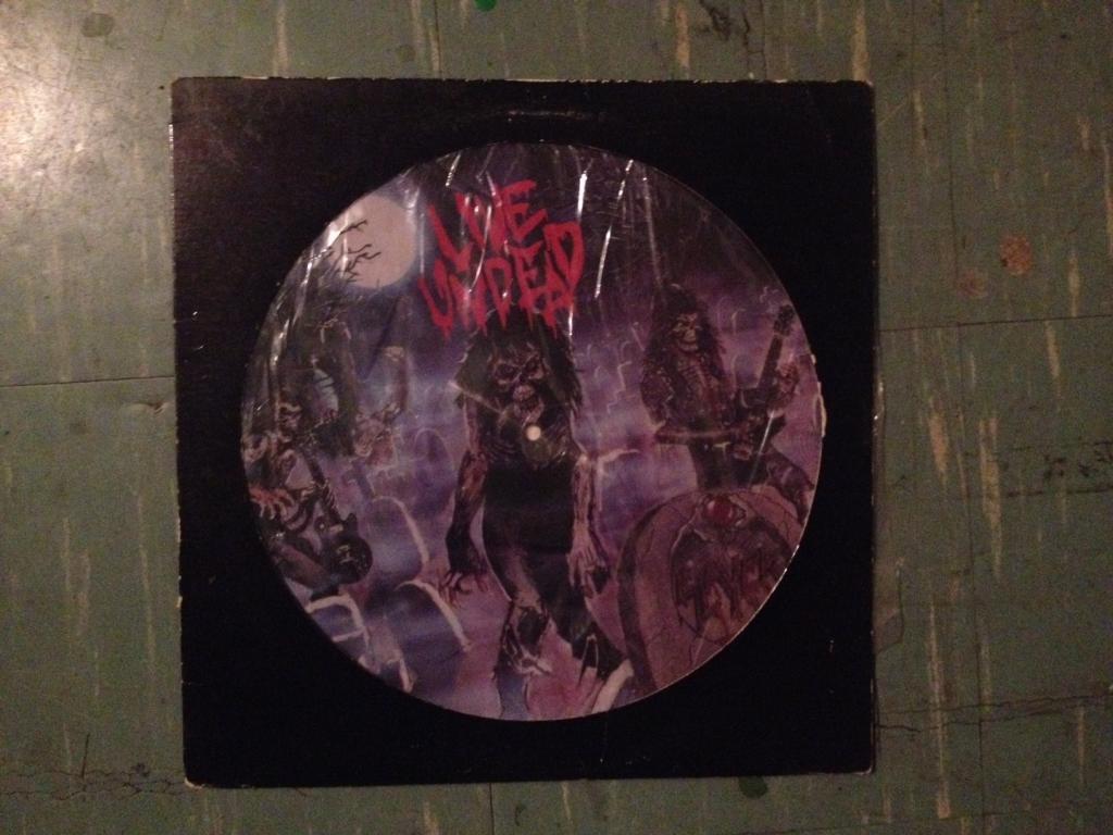 slayer live undead picture disc