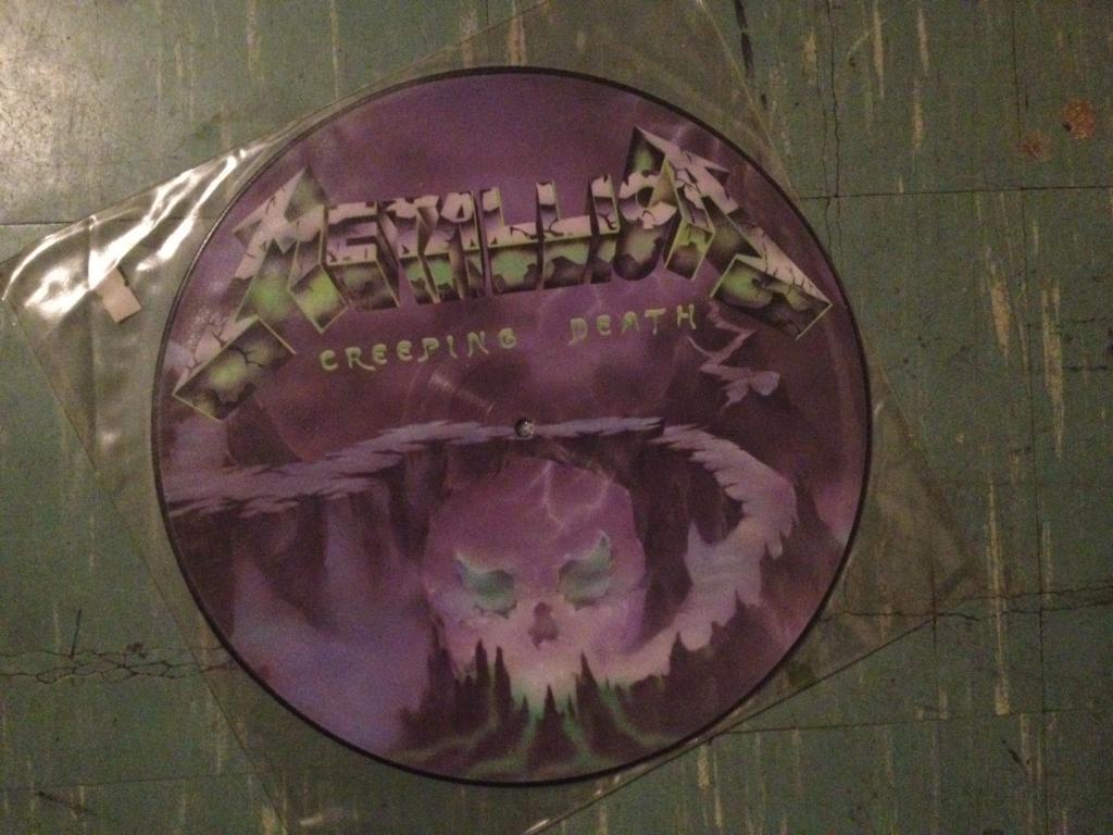metallica creeping death picture disc