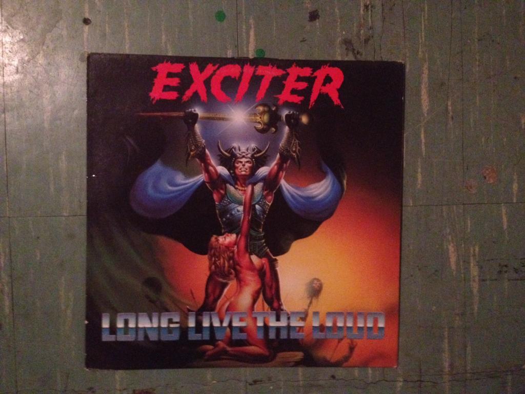 33 tours exciter long live the loud