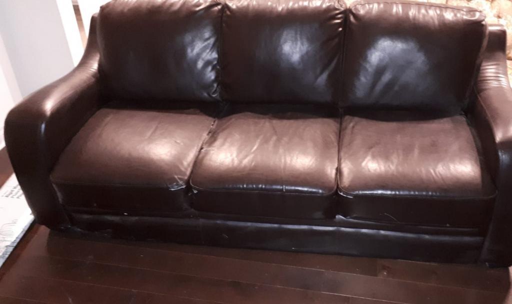 Sofa similicuir