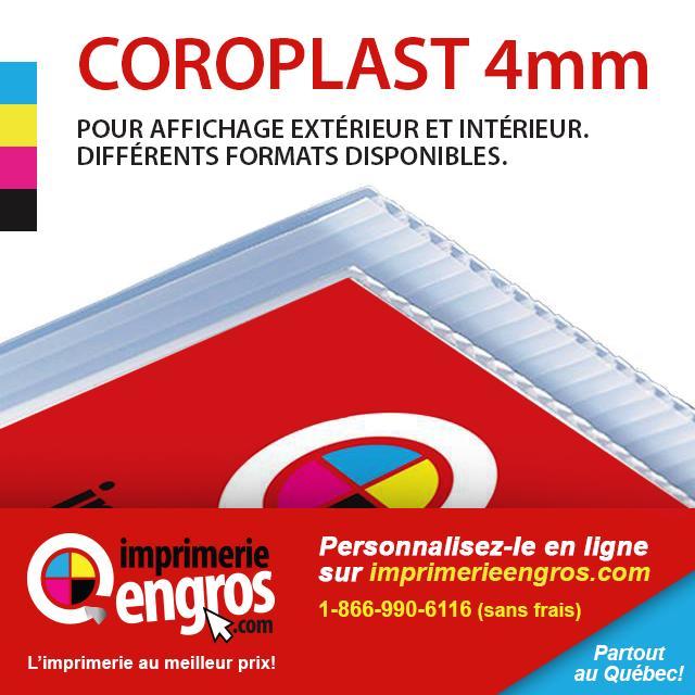 Coroplast 4mm - IMPRIMERIE