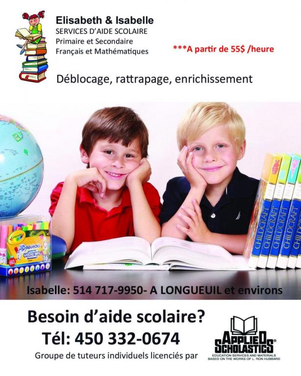 Besoin d'aide scolaire