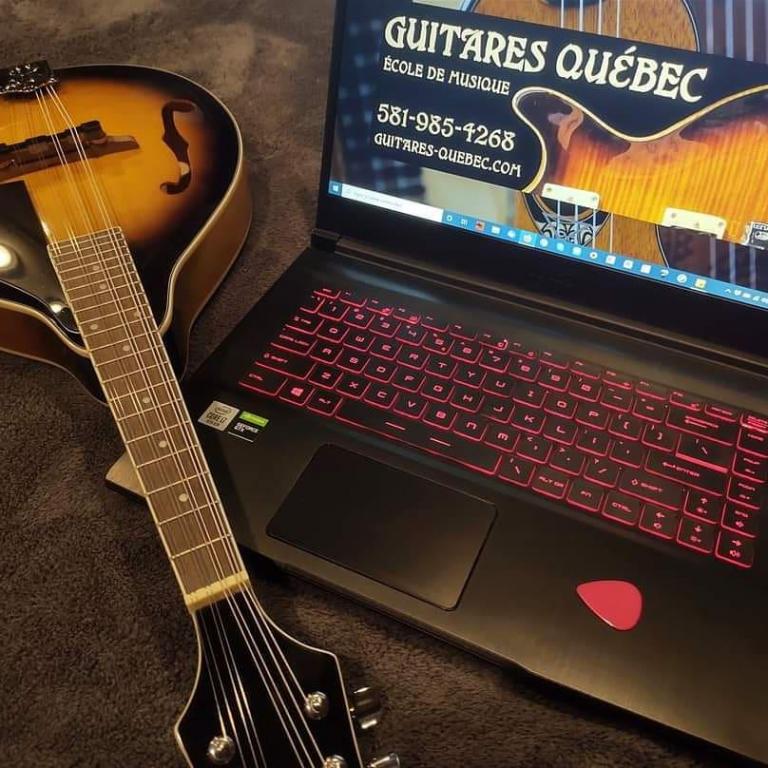 Cours de guitare, banjo, ukulélé, basse, mandoline à Québec et en ligne