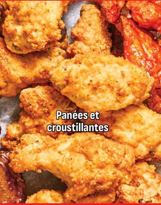 Ailes de poulet cuites